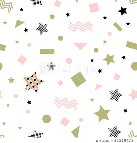Star Seamless Pattern 35819478