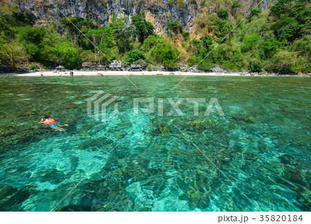 Seascape of Coron Island, Philippines 35820184