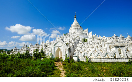 Mya Thein Dan pagoda in Mingun, Myanmar 35820238