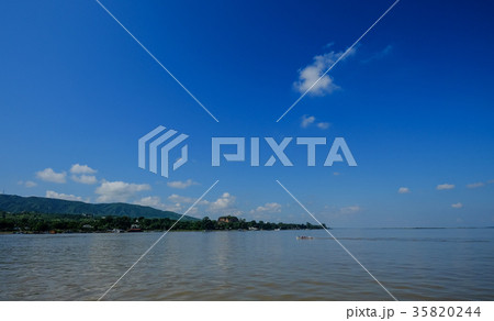 River scenery in Mandalay, Myanmar River scenery in Mandalay, Myanmar 35820244