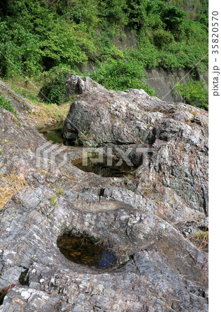 飛水峡の甌穴 飛水峡の甌穴 35820570