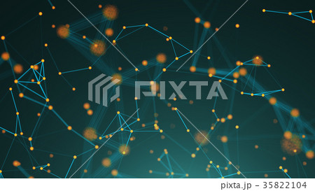 Abstract connection dots. Technology background Abstract connection dots. Technology background 35822104