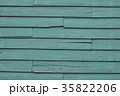 青色のペンキの壁 35822206