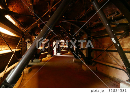 野木町煉瓦窯・窯内部 35824581