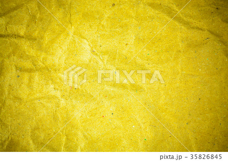 Yellow vignette crumpled paper. 35826845