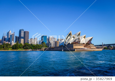 Sydney city center and Opera House, Australia 35827969