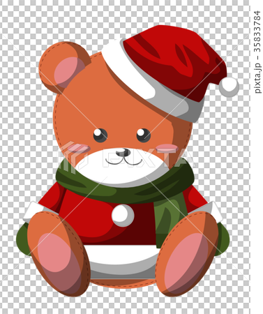 クマのサンタクロース クマのサンタクロース 35833784