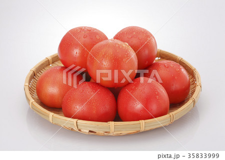 トマト　獲れたて新鮮 35833999