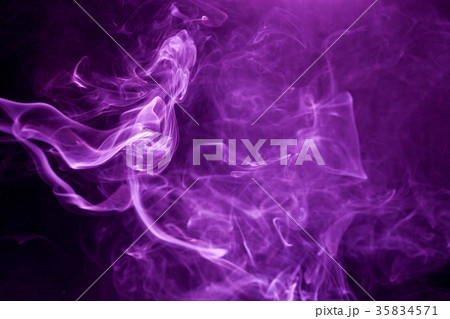 Toxic purple smoke. 35834571