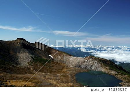 10月の乗鞍岳(撮影地:乗鞍、剣ヶ峰登山道) 10月の乗鞍岳(撮影地:乗鞍、剣ヶ峰登山道) 35836337
