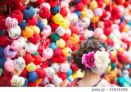 京都市東山区の八坂庚申堂（やさかこうしんどう）を撮影したもの 35836366