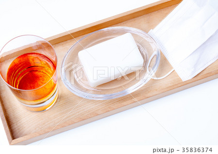 【風邪予防】うがい・手洗い・マスク 【風邪予防】うがい・手洗い・マスク 35836374