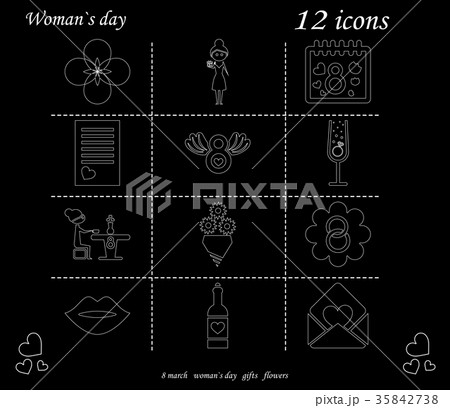 I love you womens doodle 12 icon in set of womens 35842738