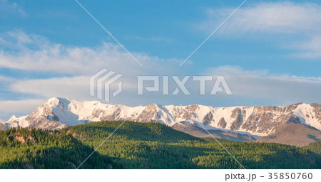 landscape Altai mountains. Siberia, Russia 35850760
