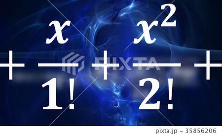 Math equations flying and disappearing in distance 35856206
