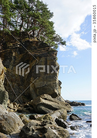 ハイペ海岸の地層 ハイペ海岸の地層 35860015