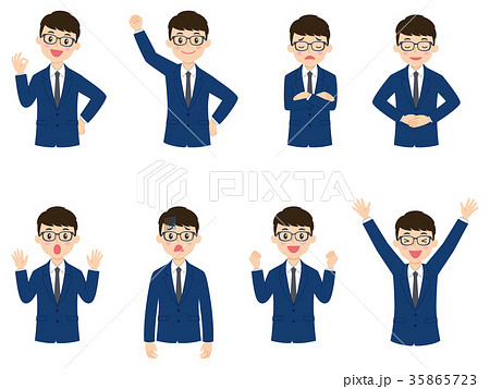 就活スーツ男性2集合2 就活スーツ男性2集合2 35865723