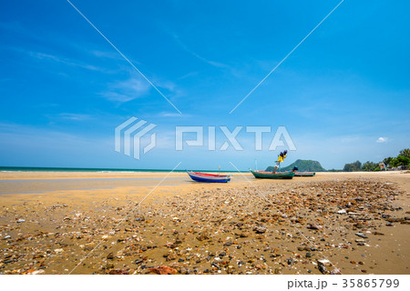 fishing boat on the beach fishing boat on the beach 35865799