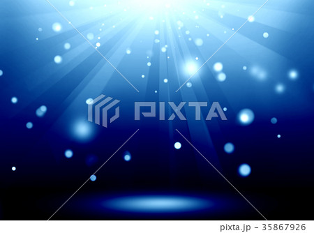 Abstract image of blue lighting flare on the floor Abstract image of blue lighting flare on the floor 35867926