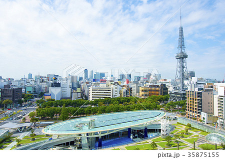 名古屋都市風景・秋の栄界隈 35875155