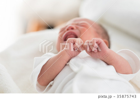 新生児　生後0ヶ月 35875743