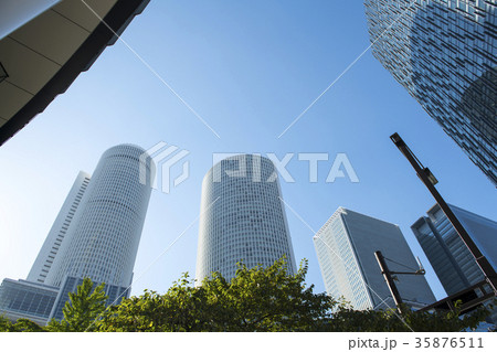 名古屋都市風景・名古屋駅前 35876511