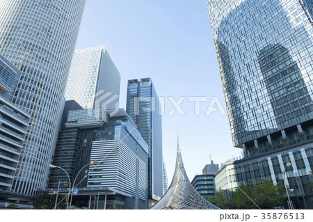 名古屋都市風景・名古屋駅前 35876513