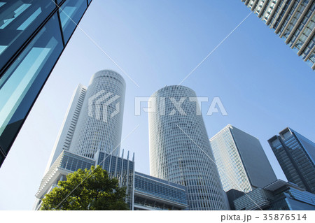 名古屋都市風景・名古屋駅前 35876514