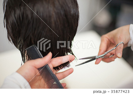 美容師　カット　練習 35877423