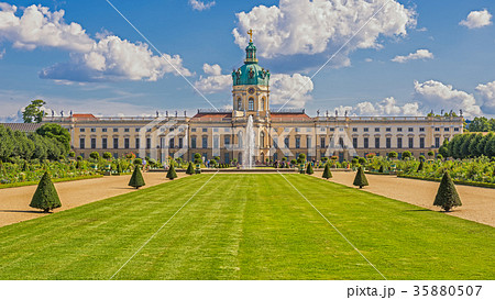 Charlottenburg Palace with garden in Berlin 35880507