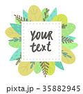 Beautiful decorative card template.  35882945