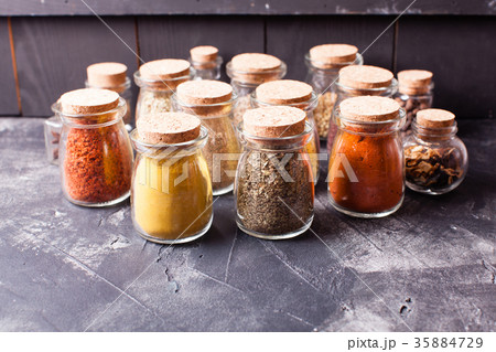 Still life with spices  35884729