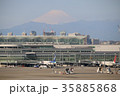 羽田空港と富士山 35885868