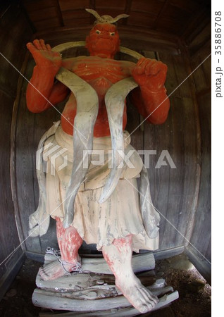 信州 東筑摩筑北地区の文化財 木造金剛力士像(岩殿寺大日堂仁王門) 信州 東筑摩筑北地区の文化財 木造金剛力士像(岩殿寺大日堂仁王門) 35886708