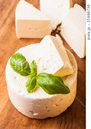 Salted soft cheese 35886736