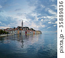 Rovinj. Beautiful romantic old town of Rovin 35889836