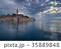 Rovinj. Beautiful romantic old town of Rovin 35889848