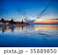 Coastal town of Rovinj, Istria, Croatia in sunset 35889850