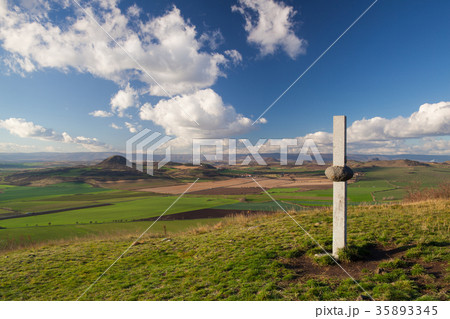 View from the top of Oblik hill. Czech Republic 35893345