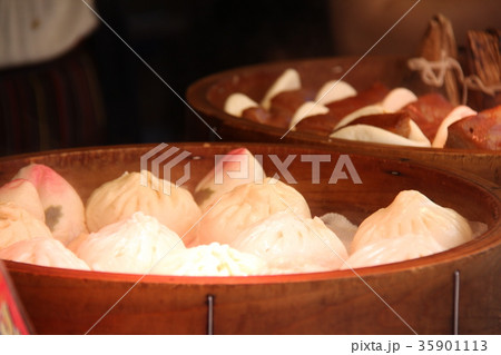 神戸市南京町の中華まん 神戸市南京町の中華まん 35901113