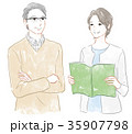 シニア世代の夫婦 35907798