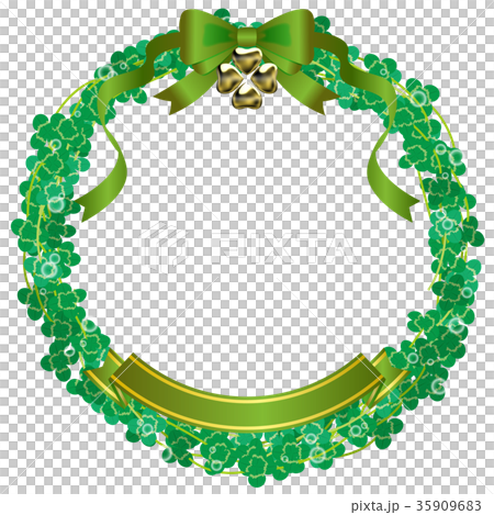 Four leaf clover frame Four leaf clover frame 35909683