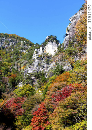 山梨県 昇仙峡 紅葉シーズン 山梨県 昇仙峡 紅葉シーズン 35912470