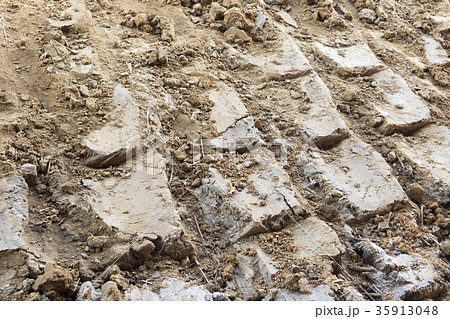 住宅の解体工事　瓦屋根 35913048