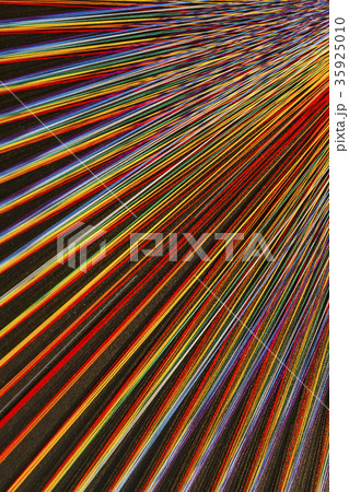 Abstract background of string of threads taken off 35925010