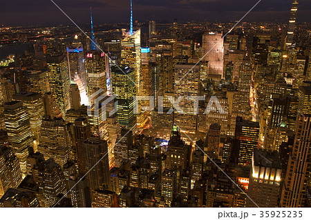 ニューヨークの夜景 ニューヨークの夜景 35925235