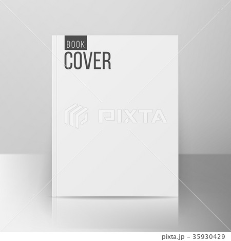 Book Cover Template Vector. Realistic Illustration Book Cover Template Vector. Realistic Illustration 35930429