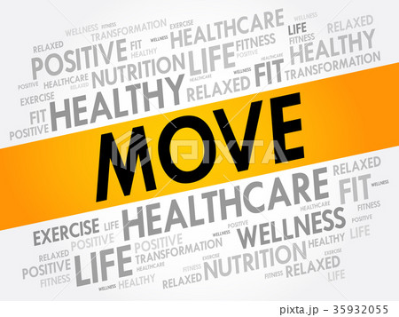 MOVE word cloud, fitness MOVE word cloud, fitness 35932055