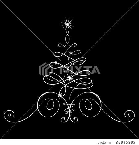 Christmas and New Year's icon. 35935895