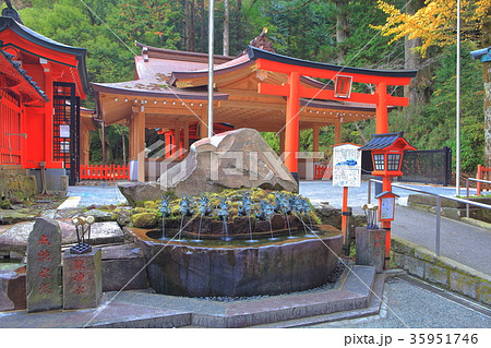 九頭竜神社 箱根神社 の写真素材